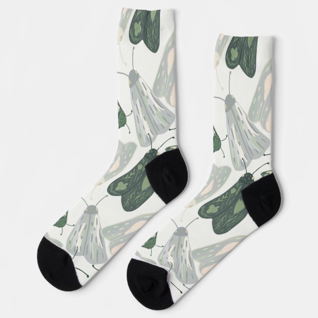 Chaussette Conceptions de chaussettes de personnage mignonnes (Gauche)
