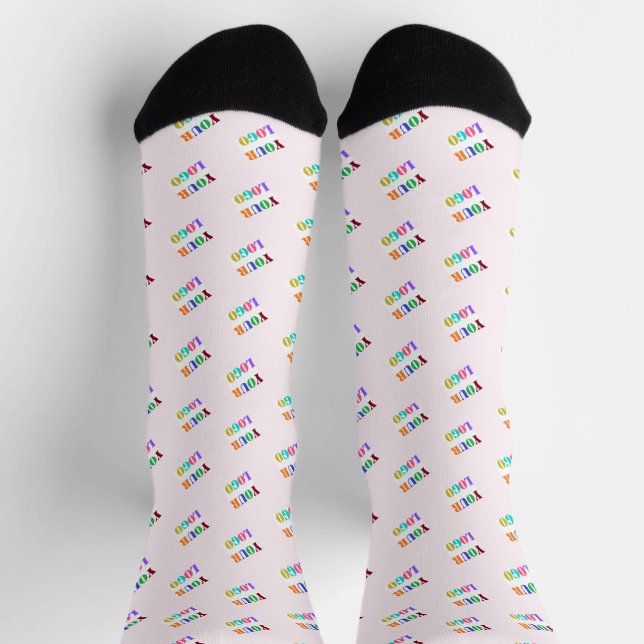 Chaussette Concevez votre propre Modèle de sockets de logo d' (Haut)