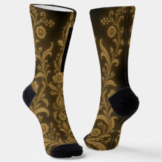 Chaussette Constantine Embroidery Pattern Socks