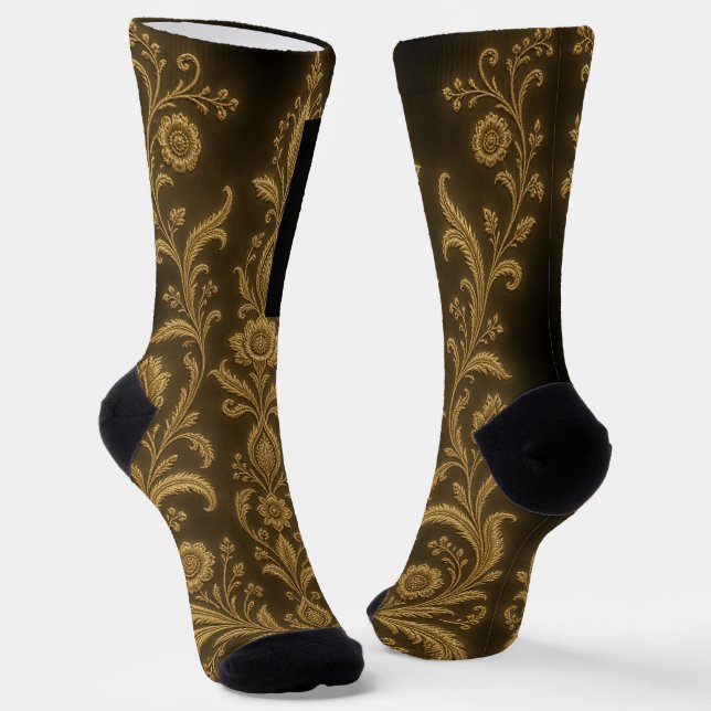 Chaussette Constantine Embroidery Pattern Socks (Angulaire)