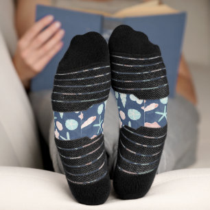 Chaussette Coquillages Côtiers Plage & Design Océan