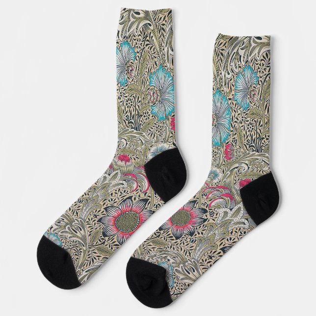 Chaussette Corncockle, William Morris (Gauche)
