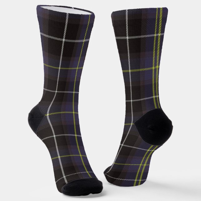 Chaussette Cornish Family Tartan - Coleman (Angulaire)