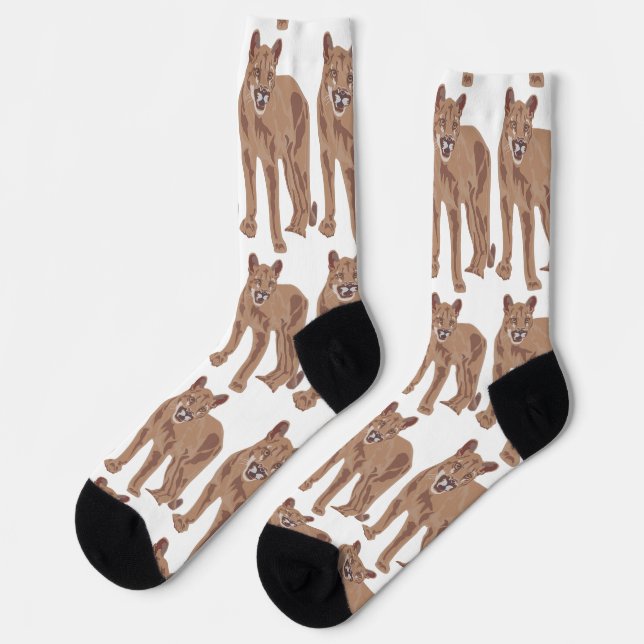 Chaussette Cougar Puma Mountain Lion Thunder_Cove (Gauche)