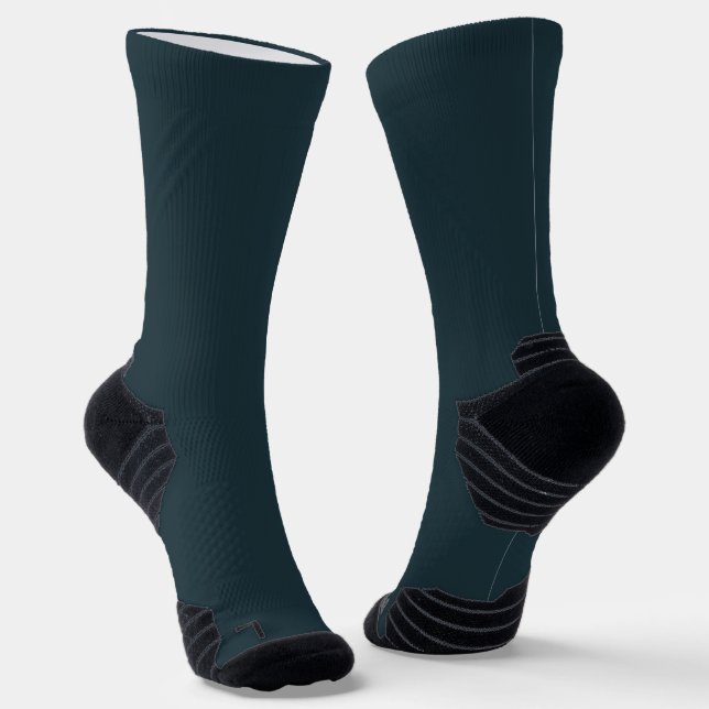 Chaussette Couleur Uni Métal De Canon (Angulaire)