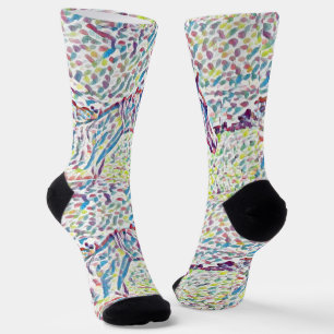 Chaussette Couleurs De Vie Des Chevaux, Chaussettes D'Équipag