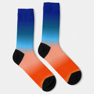 Chaussette Couleurs du lever du soleil Ombre