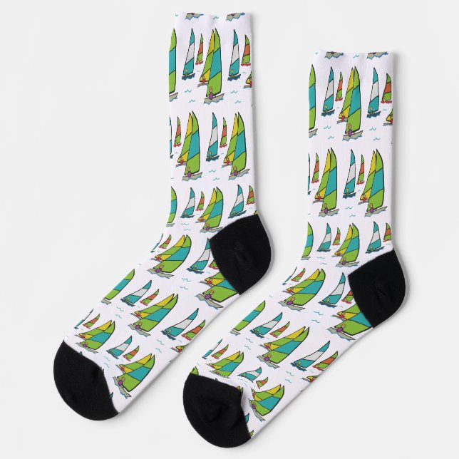 Chaussette Course de voilier léger (Gauche)