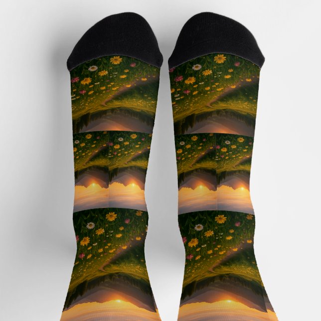 Chaussette Create your own  10 photos Crew Socks (Haut)