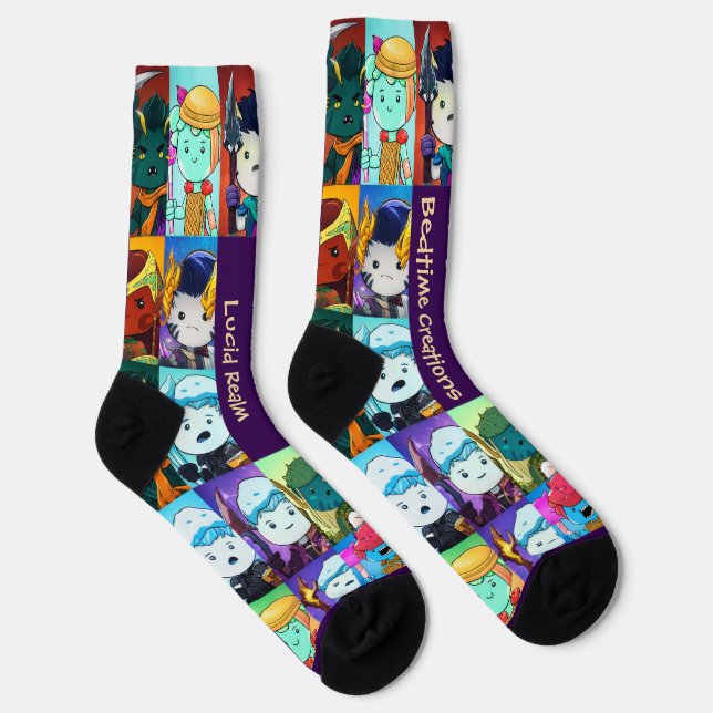 Chaussette Créations de l'heure du coucher Chaussettes de l'é (Droite)