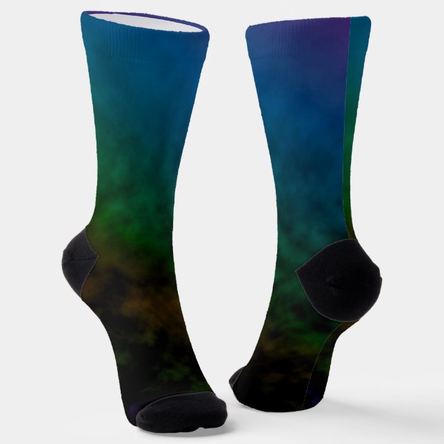 Chaussette Crépuscule d'émeraude (Angulaire)