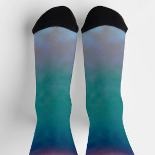 Chaussette Crépuscule sous les vagues