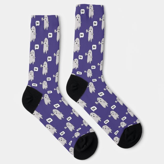 Chaussette Crew Socks little ghost (Droite)