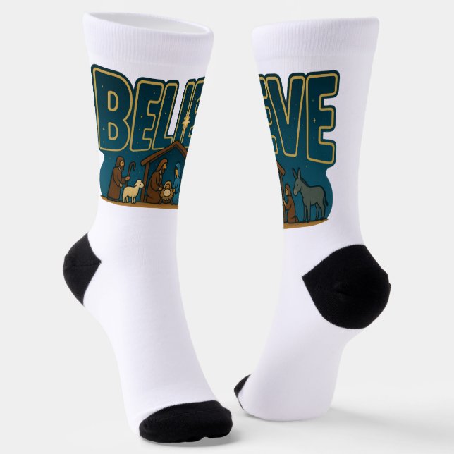 Chaussette Croire Chaussettes (Angulaire)