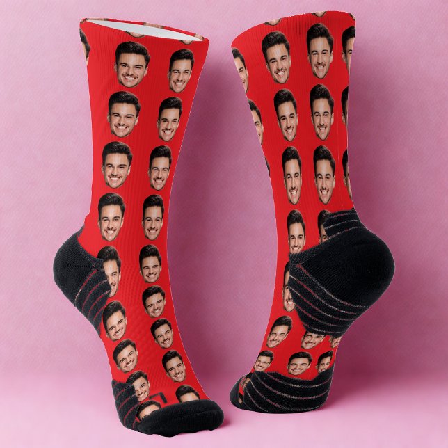 Chaussette  Custom Face Socks, Personalized Face (Créateur téléchargé)