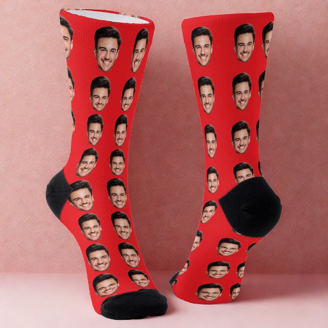 Chaussette  Custom Face Socks, Personalized Face (Créateur téléchargé)