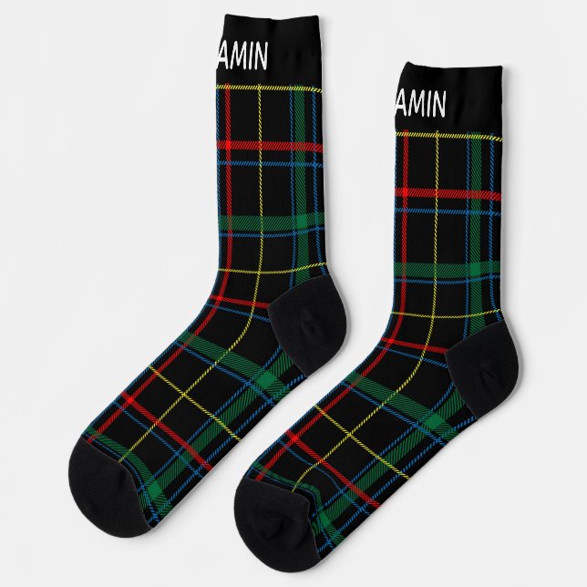 Chaussette custom name (Gauche)