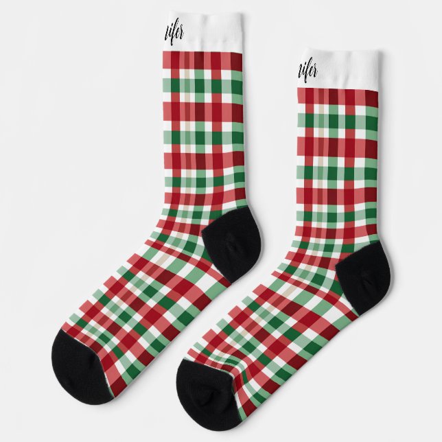 Chaussette Custom Name Crew Socks (Gauche)