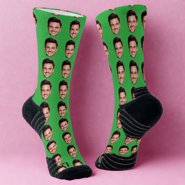 Chaussette Custom Picture Socks, Personalized Face Gift  (Créateur téléchargé)