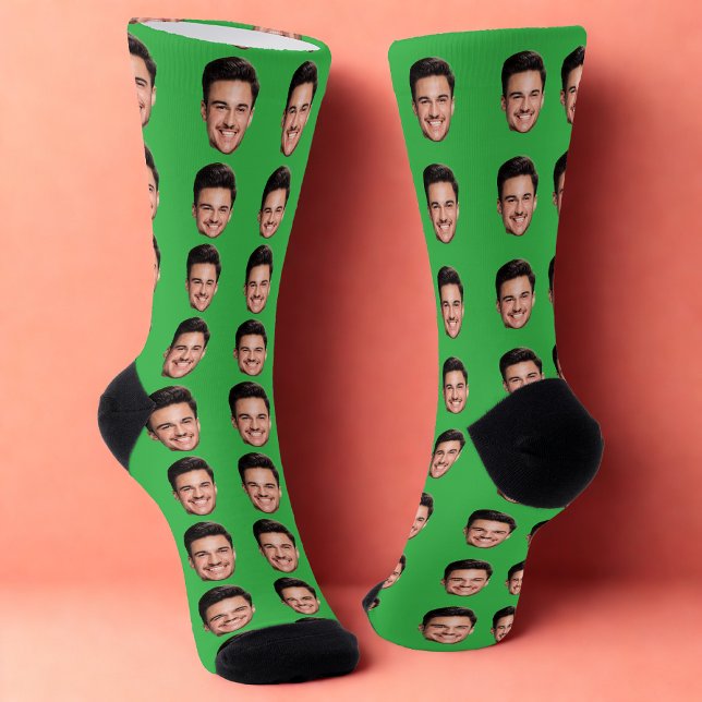 Chaussette Custom Picture Socks, Personalized Face Gift  (Créateur téléchargé)
