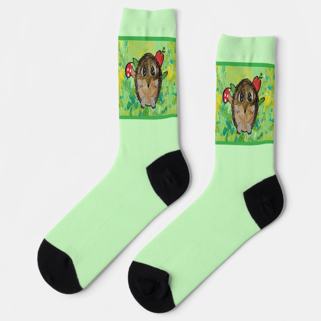 Chaussette Cute Hedgehog (Gauche)