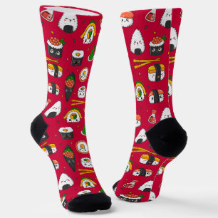 Chaussette Cute Kawaii Sushi