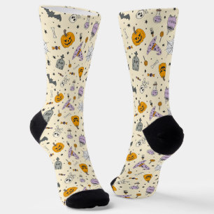 Chaussette Cute Motif Halloween