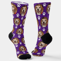 Cute Purple Animaux Photo & Empreintes de pattes P