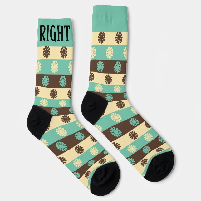 Chaussette Cute Retro Left & Right (Droite)