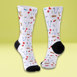 Chaussette Cute White Médicale équipement infirmière