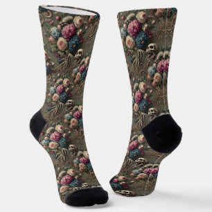 Chaussette Cynique du dimanche - Tapisserie victorienne gothi