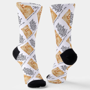 Chaussette da Vinci Ayez Un Peu De Détente Jugement Plus Sûr
