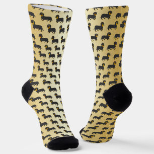 Chaussette Dachshund Design