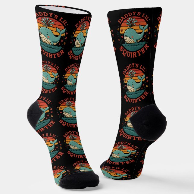 Chaussette Daddy Little Whale (Angulaire)