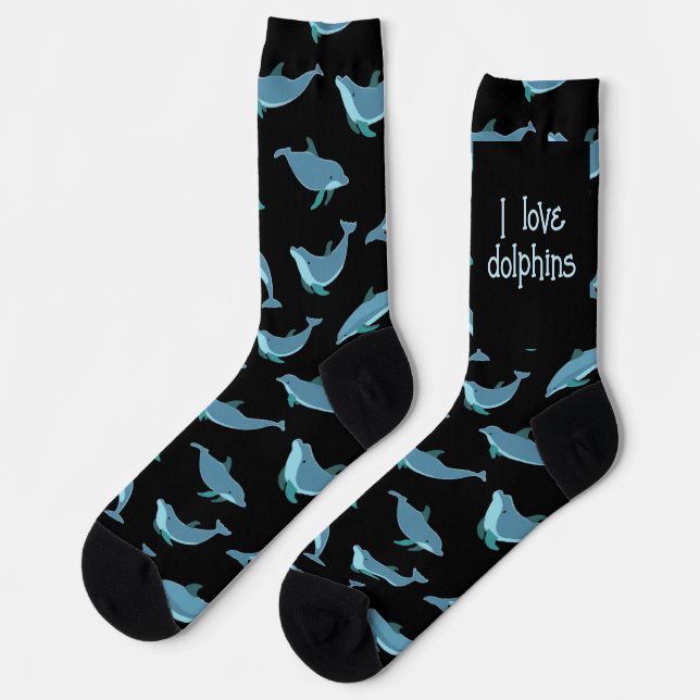 Chaussette Dauphins (Gauche)