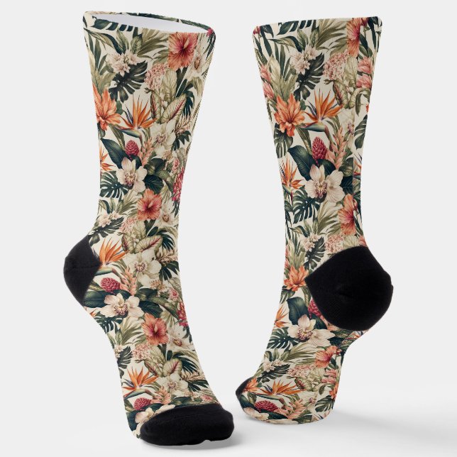 Chaussette De Luxe Botanique Mixte Exotique de Luxe (Angulaire)