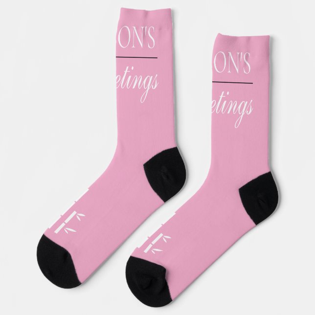 Chaussette de maintien premium durable (rose clair (Gauche)
