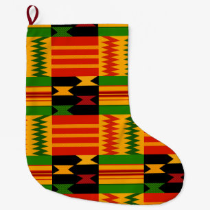 Chaussette de Noël afrocentrique