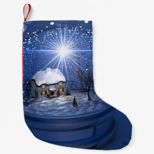 Chaussette de Noël Boule Lumière d'Étoile