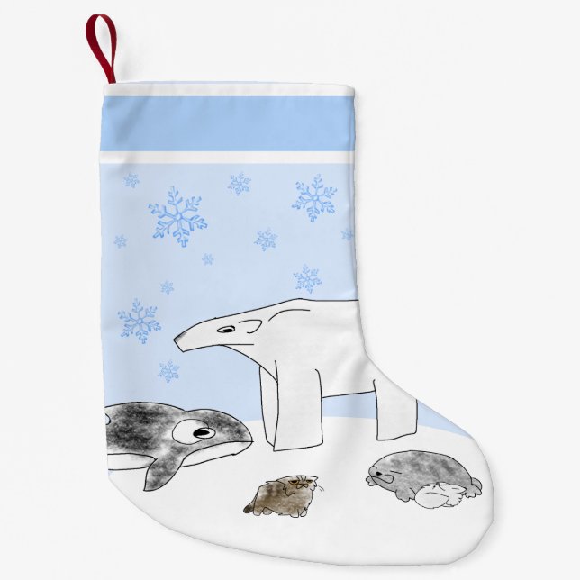 Chaussette de Noël des amis du livre de contes arc (Devant)