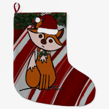 Chaussette de Noël Fig Fox