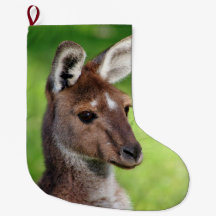 Chaussette de Noël Mignonne Petit Kangourou