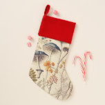 Chaussette De Noël Naturaliste de champignons vintages<br><div class="desc">Naturaliste de champignons vintages</div>