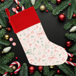 Chaussette De Noël Nom de la main fantaisie Nom français Coquette<br><div class="desc">Célébrez l'esprit de fête avec ce fantaisiste coquette de nom français de Noël dessiné à la main. Doté d'illustrations ludiques et d'un design charmant, ce stockage ajoute une touche unique à votre décor festif. Parfait pour les familles comme pour les petites entreprises, il permet des noms personnalisés pour rendre chaque...</div>