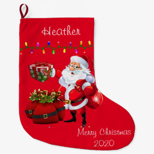 Chaussette de Noël, Père Noël Noël