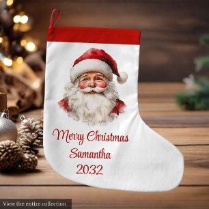 Chaussette de Noël personnalisable au nom de Papa