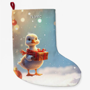 Chaussette de Noël Petit Canard