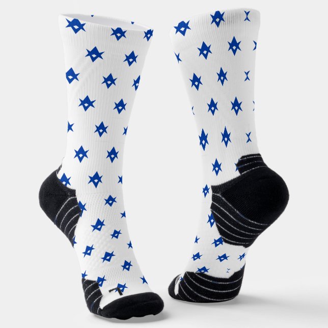 Chaussette de sport à équipage athlétique avec dra (Angulaire)