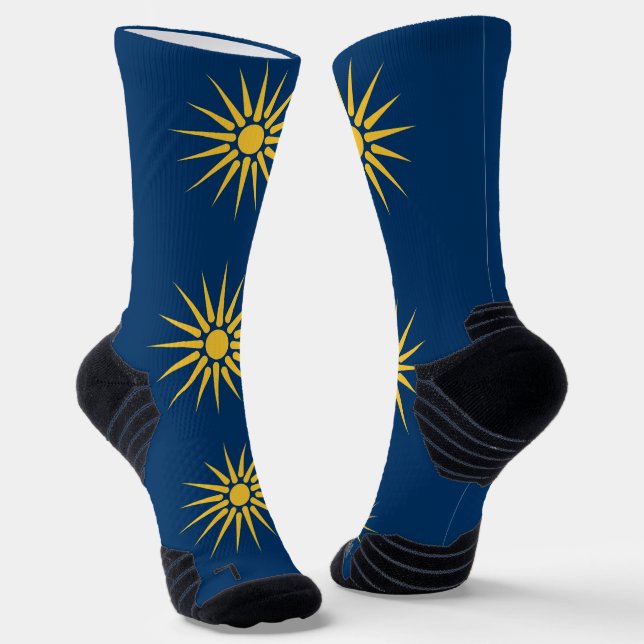Chaussette de sport à équipage athlétique avec dra (Angulaire)