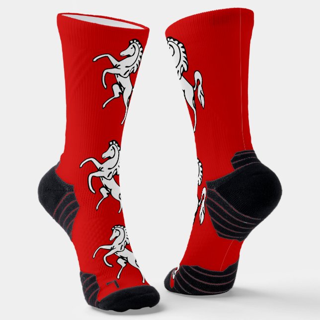 Chaussette de sport à équipage athlétique avec dra (Angulaire)